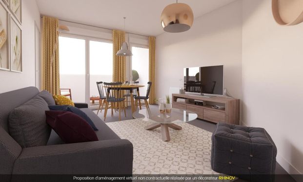 location Appartement T3 DE 64.7m² À MASSY - Photo 1