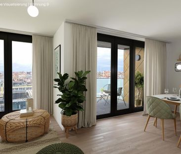 Über den Dächern: Schöne 2-Zimmer-Dachterrassen-Wohnung - Photo 1