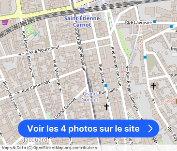 Rue Charles de Gaulle, Saint-Étienne - Photo 1