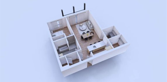 3 1/2 À LOUER - SAINT-ROCH-DE-L'ACHIGAN - APPARTEMENT À LOUER - Photo 2