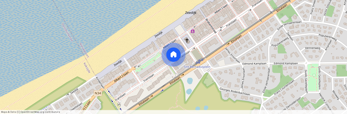 Franslaan, 84, 101, 8620, Nieuwpoort