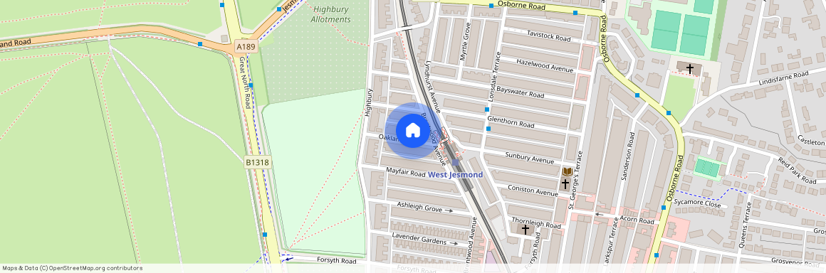 Oakland Road, Jesmond