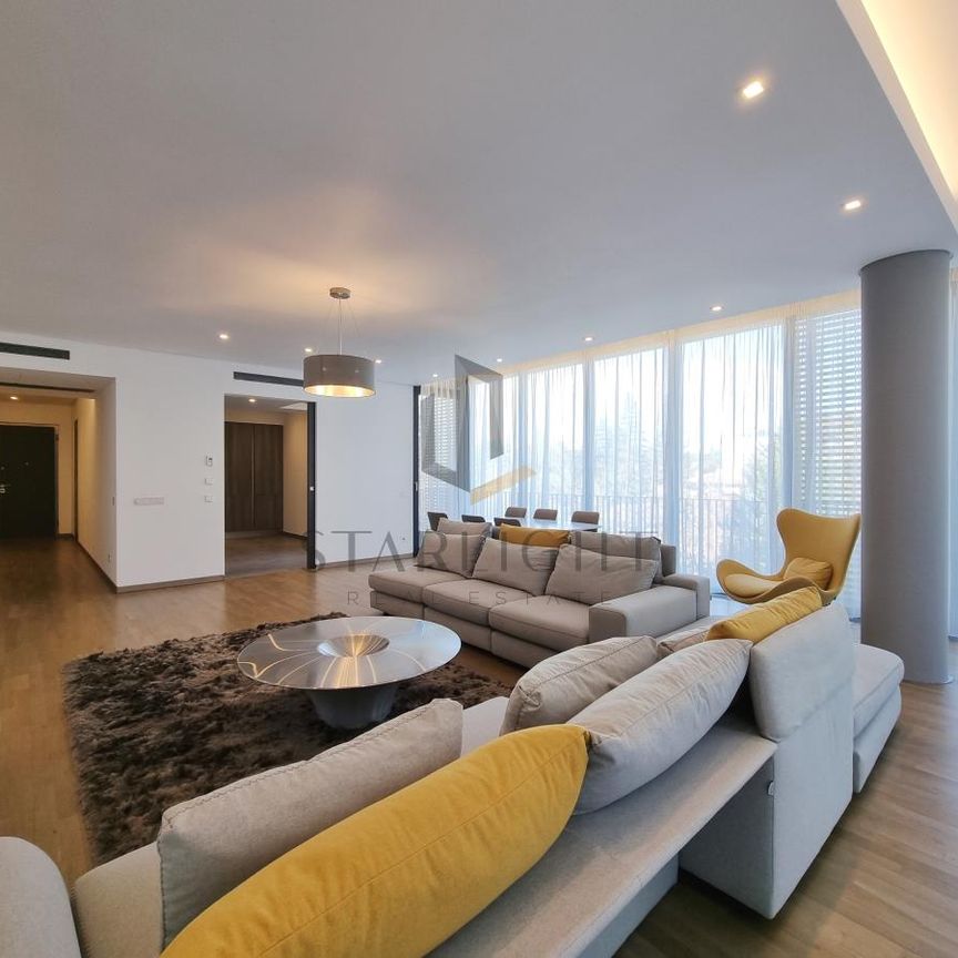 2017 Furnished 4-bedroom Luxury Apartment | Primaverii - Fotografie 1