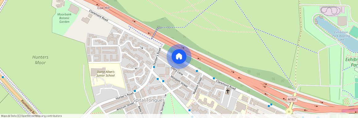 Claremont Road, Spital Tongues, Newcastle Upon Tyne