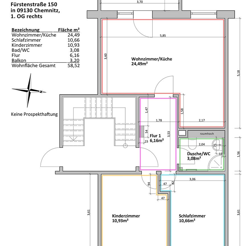 Ihre neue Wohnung mit Dusche - Photo 1