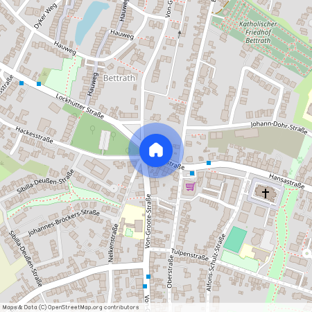 41066, Mönchengladbach  Bettrath Bettrath-Hoven