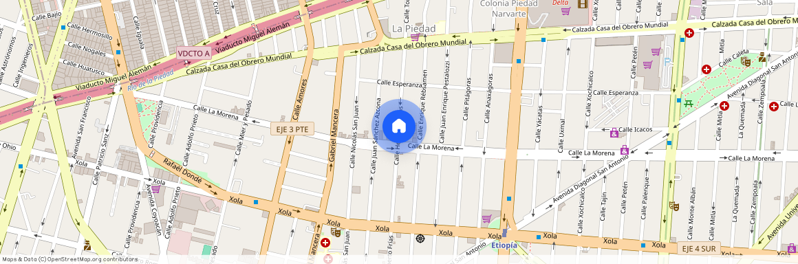 HERIBERTO FRIAS #238Int. 8, Colonia Narvarte Poniente, C.P. 03020, Df / Cdmx