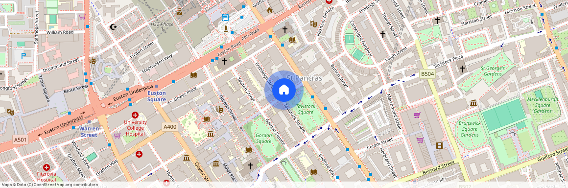 Tavistock Square, Bloomsbury