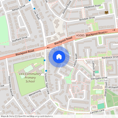 Layton Road, Ashton-On-Ribble, Preston, PR2