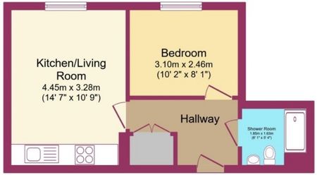 1 Bedroom Apartment To Let - Photo 5