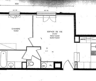 Location appartement 2 pièces, 40.63m², Deuil-la-Barre - Photo 2