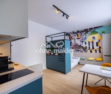 Charmante vollmöblierte 1-Zimmer-Neubauwohnung im 1. OG mit Balkon ... - Foto 4