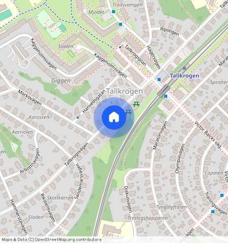 Tallkrogsvägen **, Tallkrogen