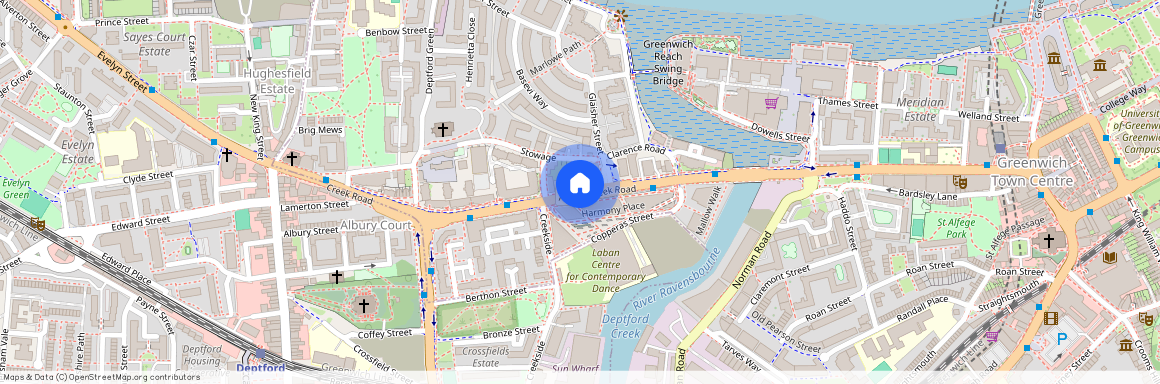 Meridian Point, Creek Road, London, SE8