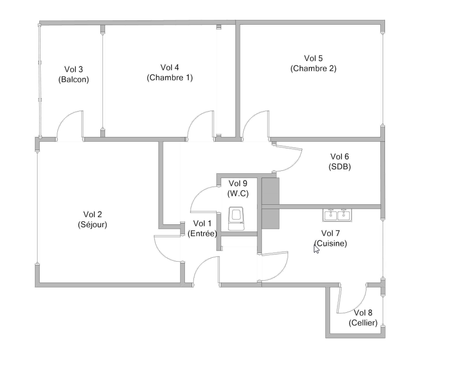 Location – Appartement T3 – 73m2 – Creutzwald - Photo 5