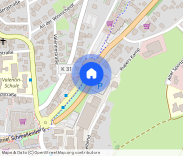 Schicke 2-Zimmer-Wohnung mit moderner Einbauküche und Carportstellp... - Foto 1