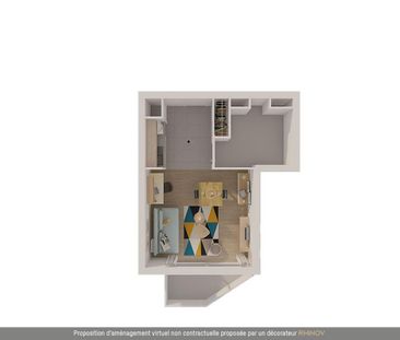 location Appartement T1 DE 26.8m² À MONTROUGE - Photo 6