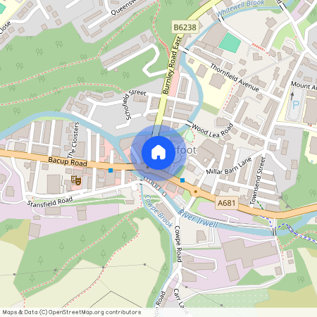 1 bed flat to rent Burnley Road East, BB4, Rossendale