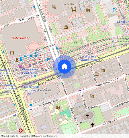 mazowieckie, Warszawa, Śródmieście, Aleje, Jerozolimskie