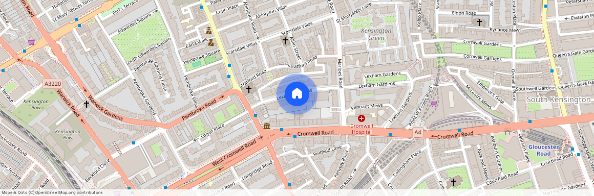 83 Lexham Gardens, London, W8 6JF, United Kingdom