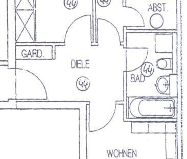** Zentrum-West: 2- Zimmer-Whg. mit Balkon ** - Photo 5