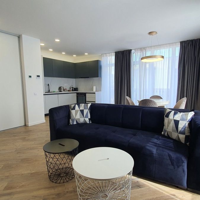 LUXURY RESIDENTIAL MOȚILOR: modern apartment with balcony for rent in Cluj-Napoca, at 5-minute walk from the University of Medicine and Pharmacy and 10-minute walk from the University of Veterinary Medicine, with living-room and bedroom - Fotografie 1