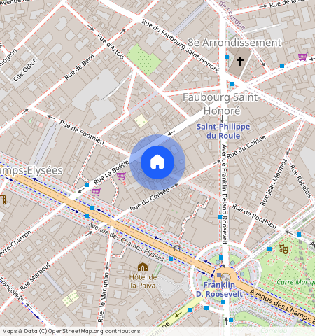 Rue de Ponthieu, 75008, Paris