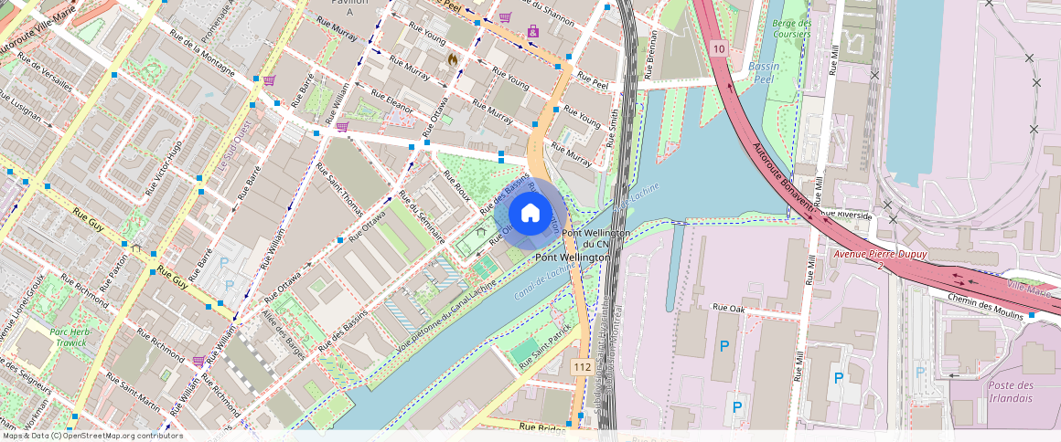 ** Rue Olier, Le Sud-Ouest, Le Sud-Ouest, Ile de Montréal, H3C 0X7