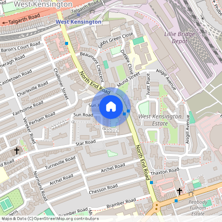 Cheesemans Terrace, West Kensington
