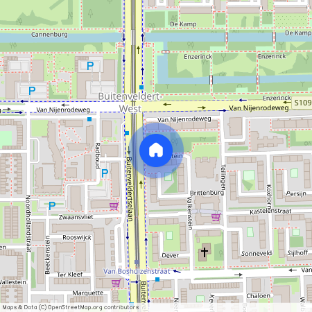 Buitenveldert-West, 1082 BN, Valkenstein, Amsterdam