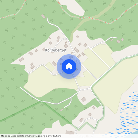 Korseberget, Harestad