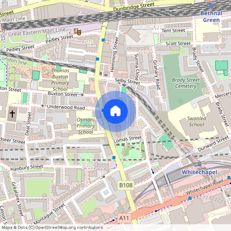 Treves House, Vallance Road, London