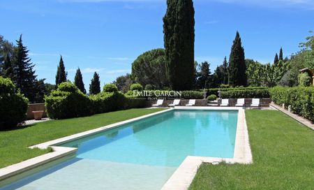 Demeure de prestige à louer à Aix En Provence, vue dominante et très beau jardin - Photo 4