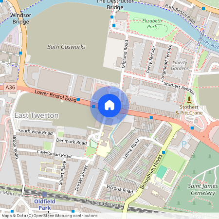 Lower Bristol Road, Bath, Somerset, BA2