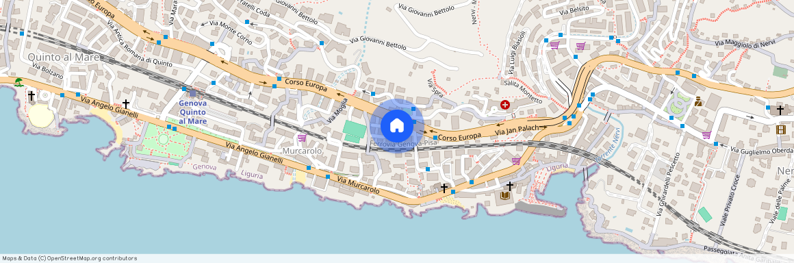 Via Santorre De Rossi di Santarosa, Genova