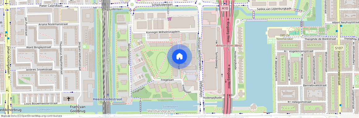 Westlandgracht, 1062 KX, Carnapstraat, Amsterdam