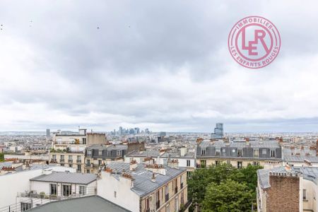 Paris 18ème - Avenue Junot - 2 pièces avec vue unique sur Paris - Photo 5