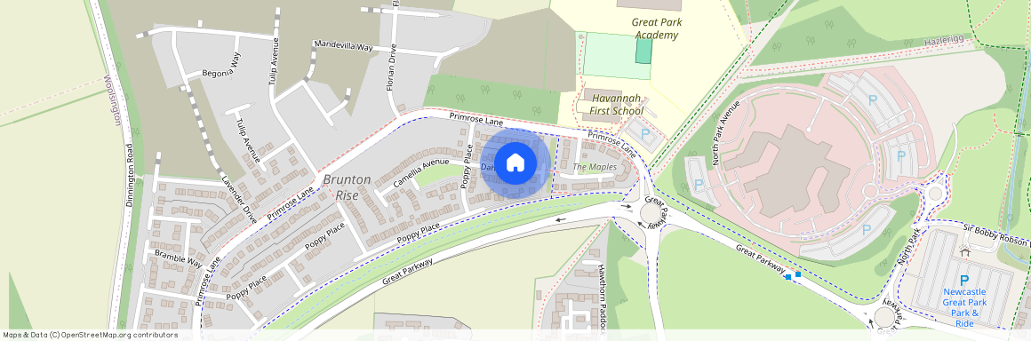 Dahlia Grove, Great Park, Newcastle Upon Tyne