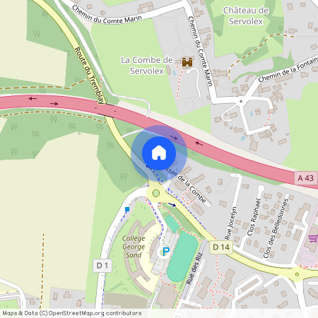 SAVOIE (73), - AUVERGNE-RHÔNE-ALPES, LA MOTTE SERVOLEX (73290)