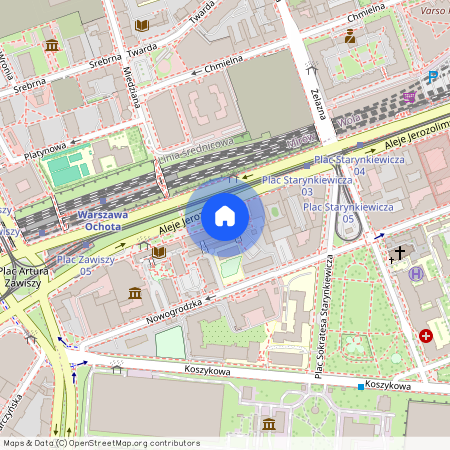 al. Aleje Jerozolimskie, Filtry, Ochota, Warszawa, mazowieckie