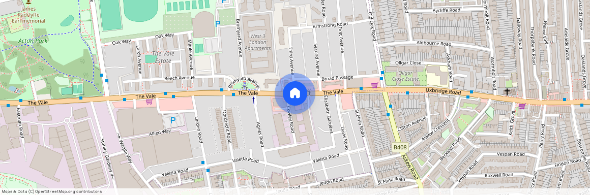 East Vale, The Vale, London W3