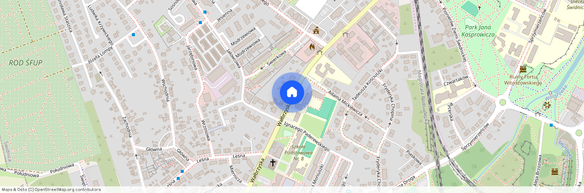 ul. Wałbrzyska, Świdnica, świdnicki, dolnośląskie