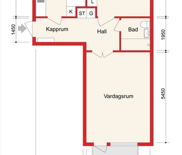 2 rok Villavägen 5c, Rimbo (nyrenoverad) - Foto 2