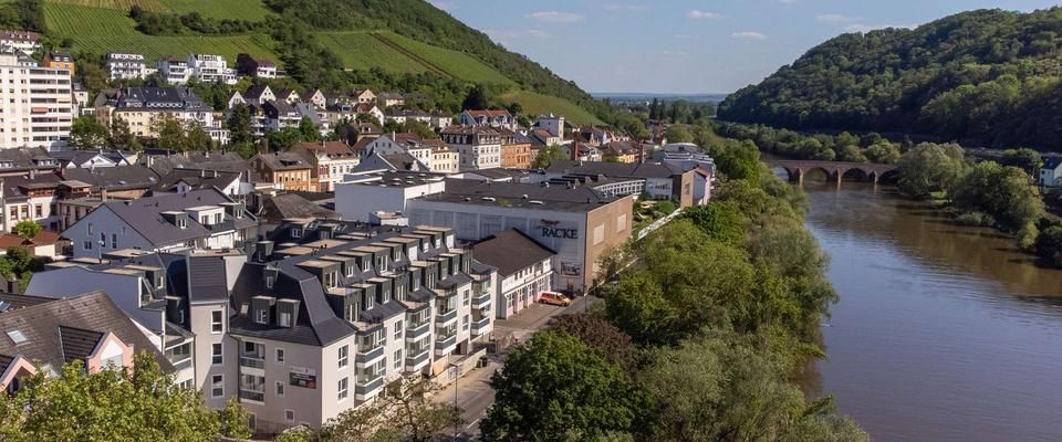 Bingen-Stadt - (Teil-)Möblierte 3ZKB Neubau-Wohnung mit großem Balkon - Foto 1