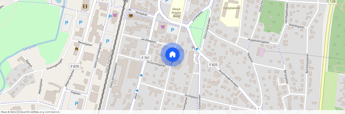 Tegnérgatan, Sävsjö