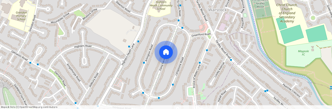 Daisy Farm Road, Birmingham B14