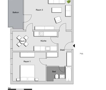 2-Zimmer-Wohnung in Berlin Gropiusstadt - Photo 4