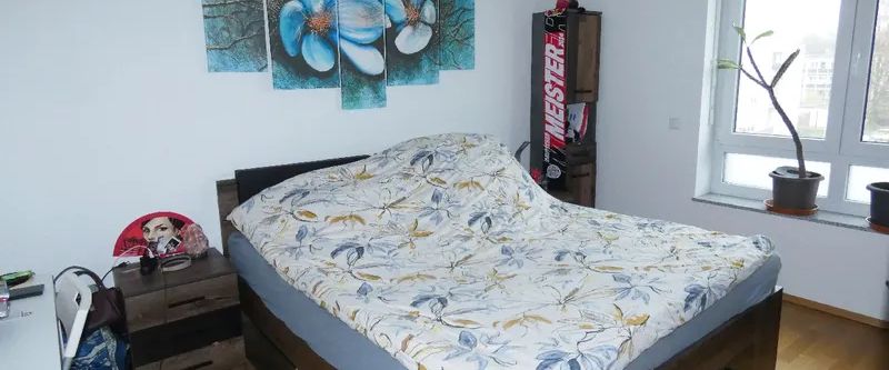 Moderne 2-Zimmer-Wohnung mit großer Sonnenloggia, Aufzug und Rheinblick - Photo 1