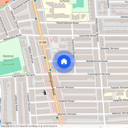 Biddlestone Road, Newcastle Upon Tyne NE6