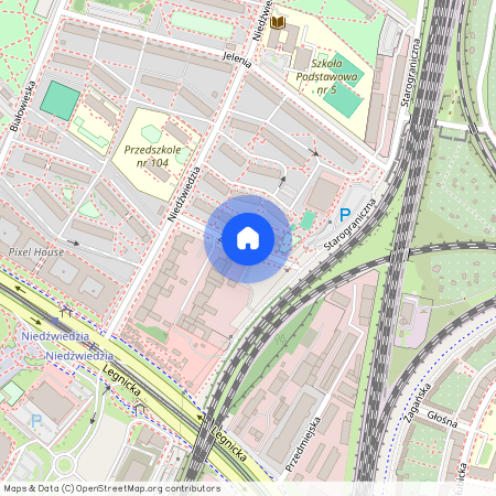 ul. Żubrza, Popowice Północne, Fabryczna, Wrocław, dolnośląskie